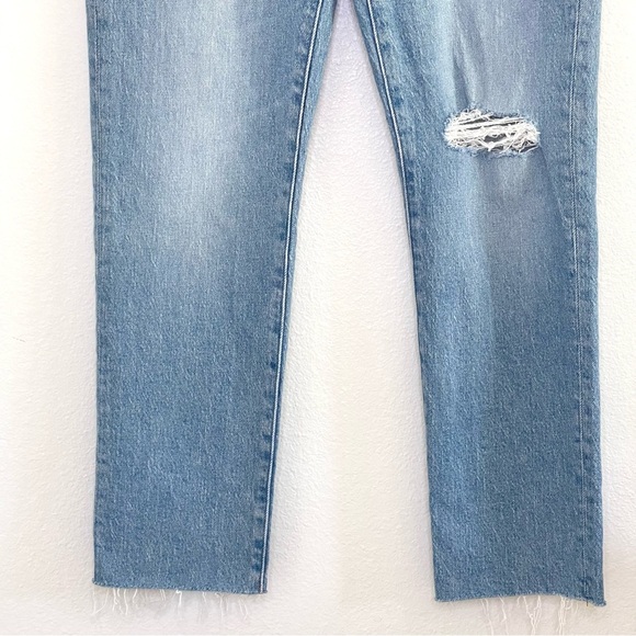 NWT Madewell Petite Perfect Vintage Jean High Waist Distressed Denim Coney 27P - Picture 9 of 16